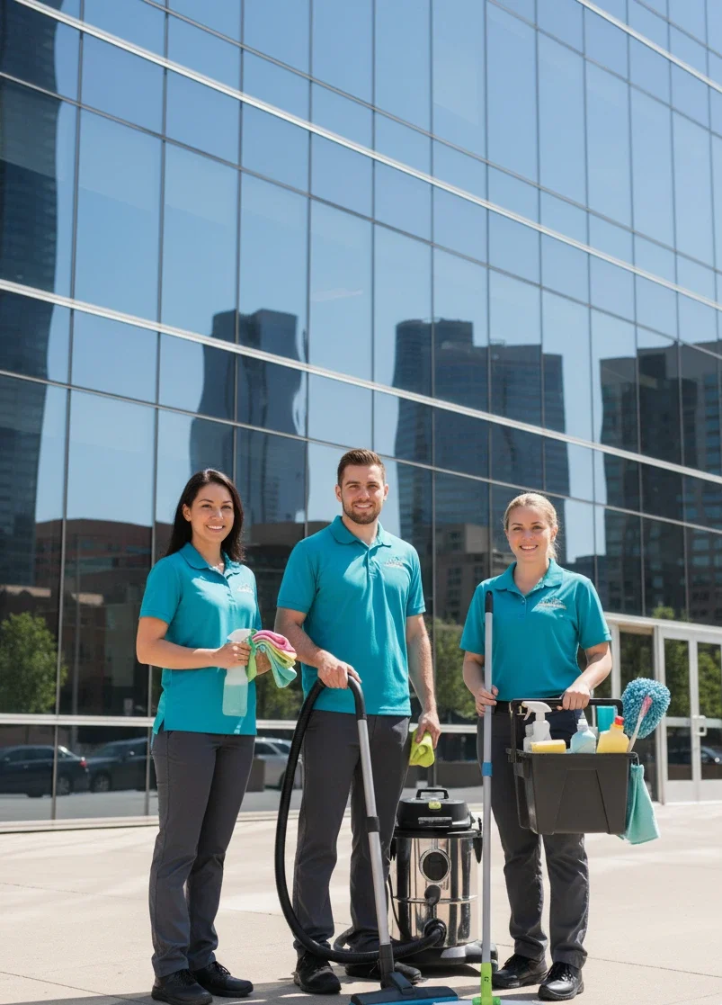 Extreme Cleaning Company licensed and insured commercial cleaning team serving Denver metro businesses