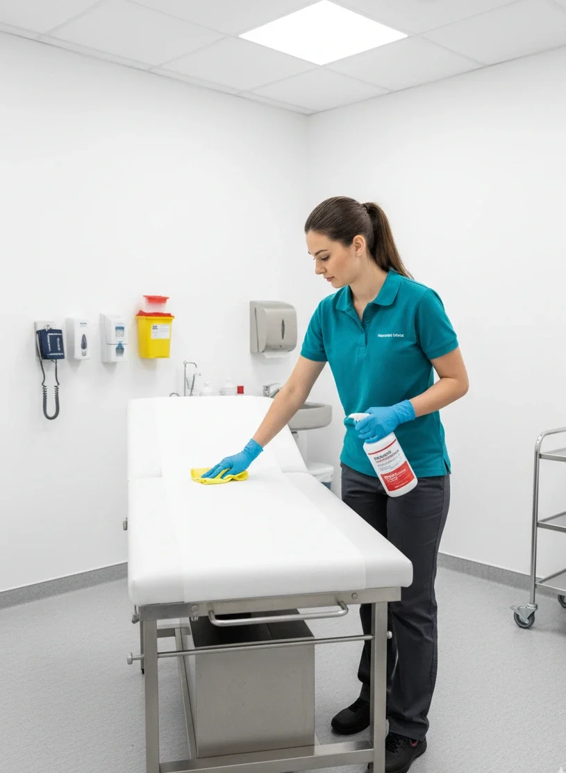 Professional medical office cleaning and disinfection service in Denver Colorado