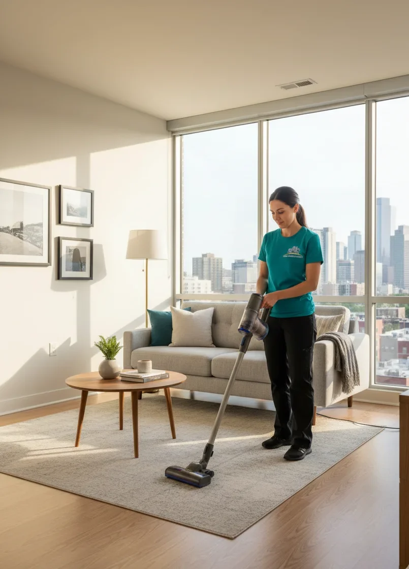 Recurring professional apartment cleaning service in Denver metro area