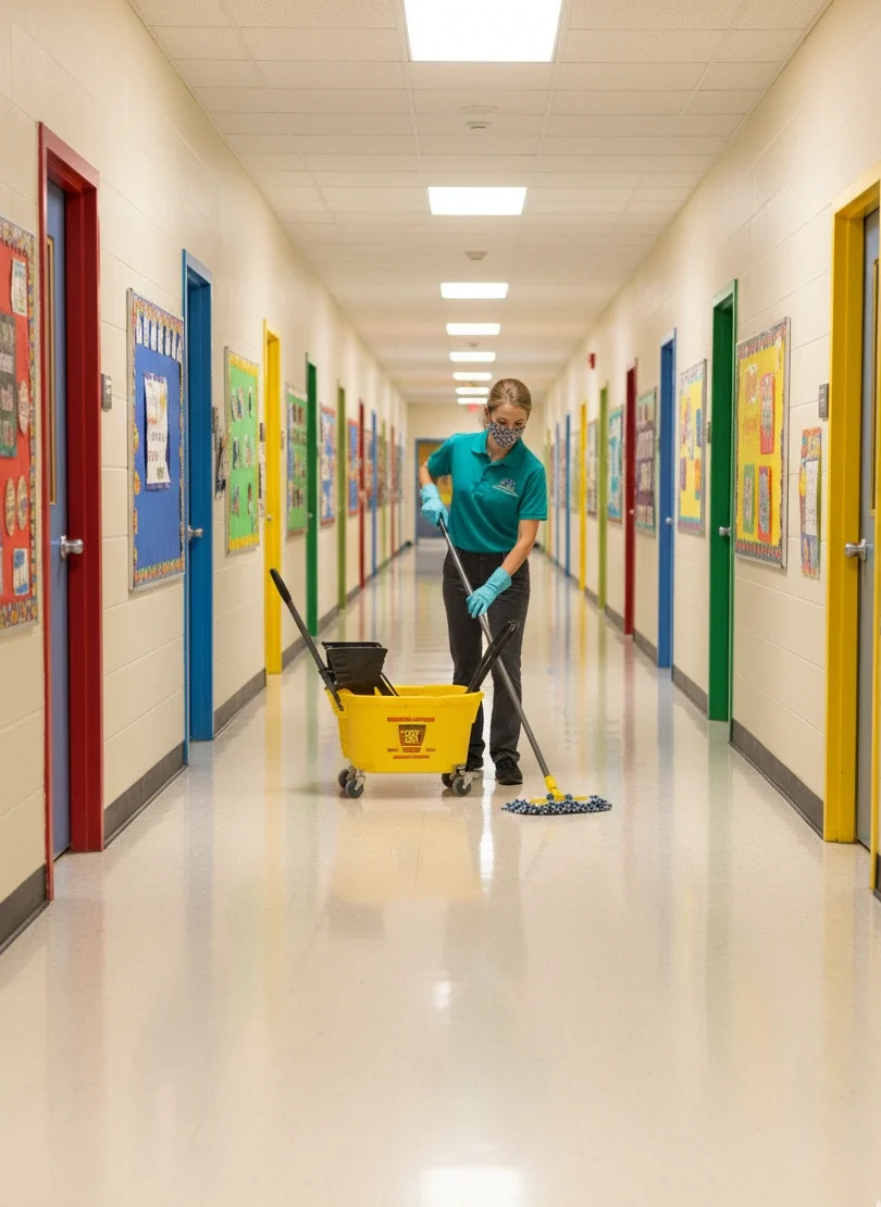 Professional school and daycare cleaning service in Denver Colorado — safe non-toxic products